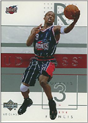 NBA 2002/03 UD Glass - No 25 - Steve Francis