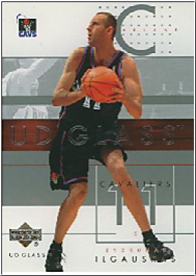 NBA 2002/03 UD Glass - No 12 - Zydrunas Ilgauskas