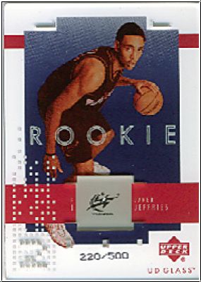 NBA 2002/03 UD Glass - No. 127 - Jared Jeffries