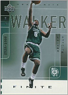 NBA 2002 / 03 Upper Deck Finite - No 8 - Antoine Walker