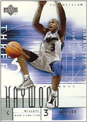 NBA 2001 / 02 Upper Deck Flight Team - No 106 - B. Haywood