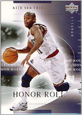 NBA 2001 / 02 Upper Deck Honor Roll - No 19 - Nick van Exel
