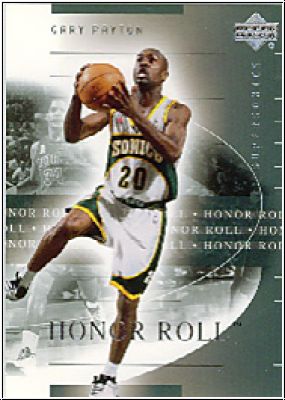 NBA 2001 / 02 Upper Deck Honor Roll - No 80 - Gary Payton