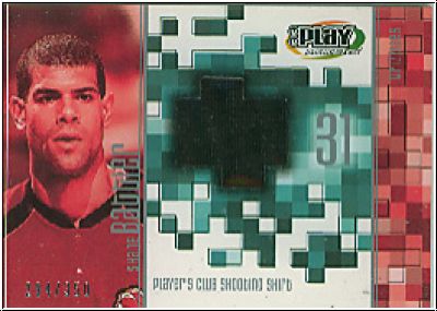 NBA 2001 / 02 Upper Deck Playmakers PC Shooting Shirt - No SBS - Shane Battier