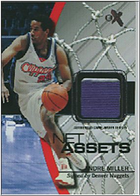 NBA 2003 / 04 EX Net Assets Game-Used - No AM-NAJ