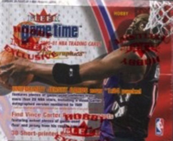 NBA 2000-01 Fleer Game Time Hobby - Packet