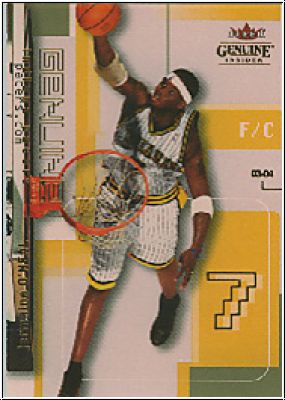 NBA 2003 / 04 Fleer Genuine Insider - No 90 - Jermaine O'Neal