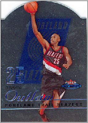 NBA 2003 / 04 Fleer Mystique Die Cut - No 94 - Travis Outlaw