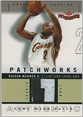 NBA 2003 / 04 Fleer Patchworks Jerseys - No PW-DW