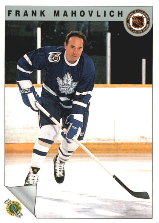 NHL 1991-92 Ultimate Original Six - No 40 - Frank Mahovlich