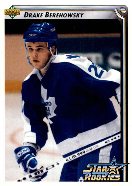 NHL 1992 / 93 Upper Deck - No 415 - Drake Berehowsky