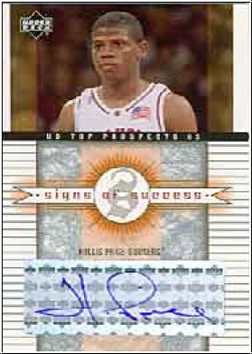 NBA 2003 / 04 UD Top Prospects Signs of Success - No SS-HP