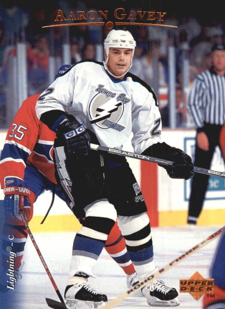 NHL 1995/96 Upper Deck - No. 417 - Aaron Gavey