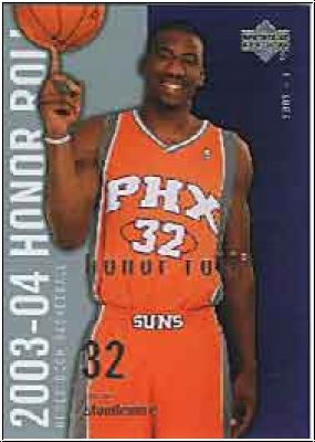 NBA 2003 / 04 Upper Deck Honor Roll - No 66 - Amare Stoudamire