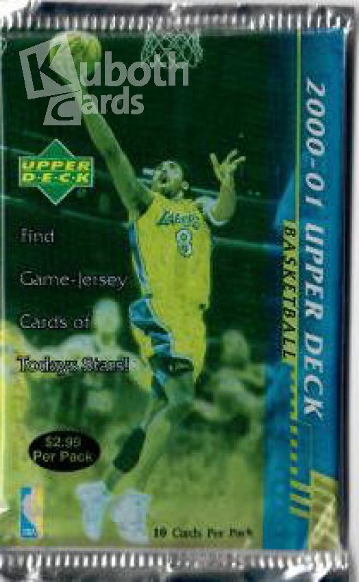 NBA 2000-01 Upper Deck Retail - Päckchen