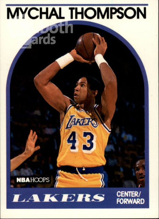 NBA 1989-90 Hoops - No 4 - Michael Thompson