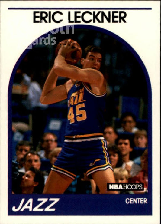 NBA 1989-90 Hoops - No 12 - Eric Leckner