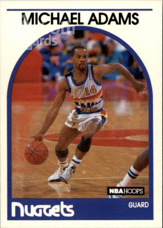NBA 1989-90 Hoops - No 52 - Michael Adams