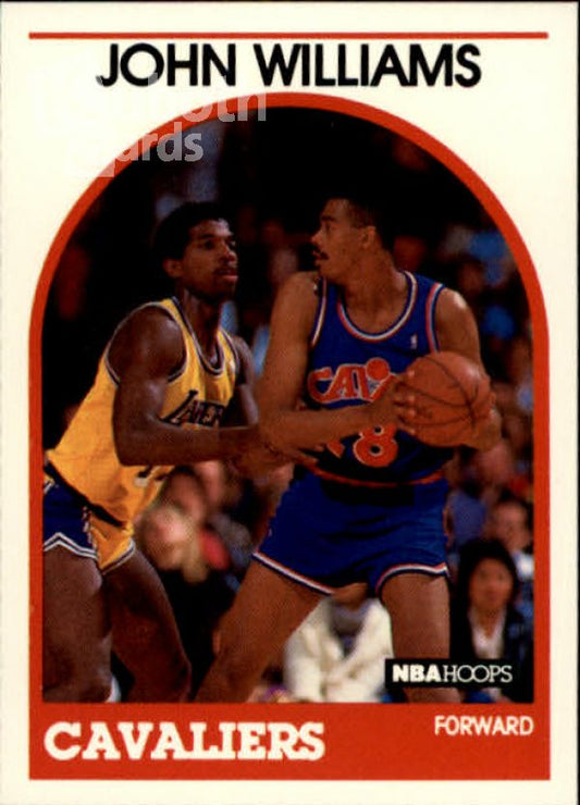 NBA 1989-90 Hoops - No 118 - John Williams