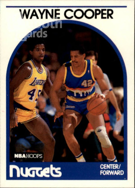 NBA 1989-90 Hoops - No 122 - Wayne Cooper