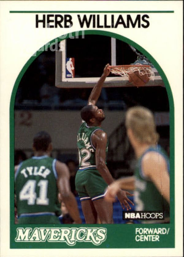 NBA 1989-90 Hoops - No. 131 - Herb Williams