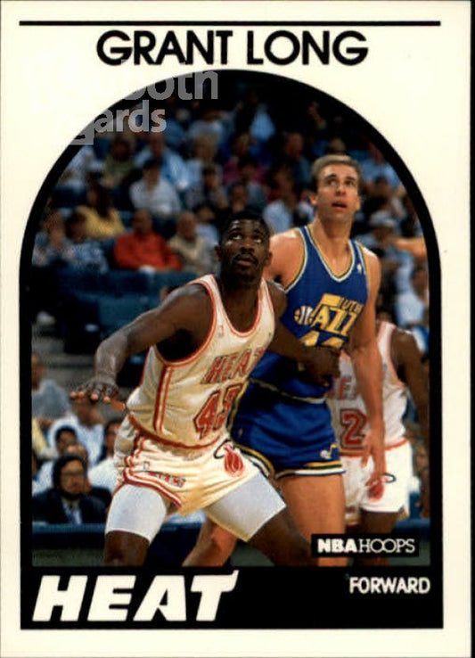 NBA 1989-90 Hoops - No 141 - Grant Long