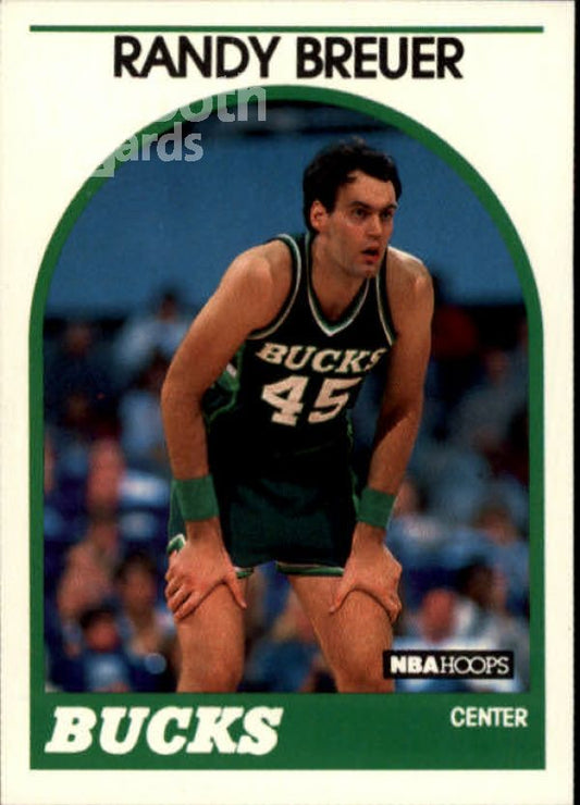 NBA 1989-90 Hoops - No 153 - Randy Breuer