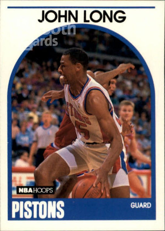 NBA 1989-90 Hoops - No 167 - John Long