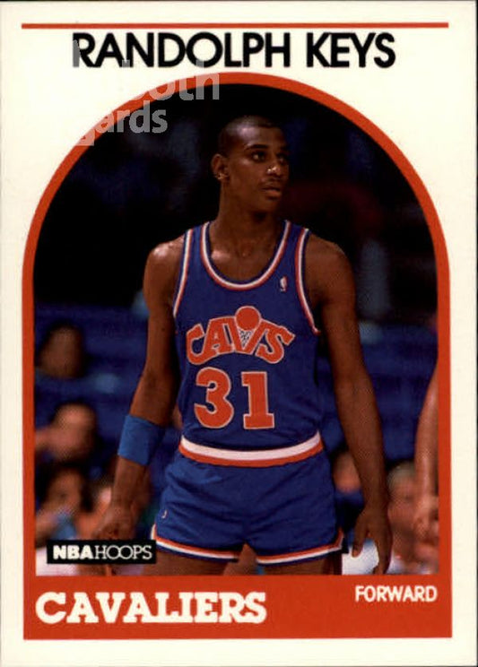 NBA 1989-90 Hoops - No 181 - Randolph Keys