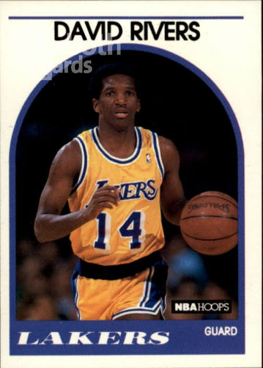 NBA 1989-90 Hoops - No 203 - David Rivers