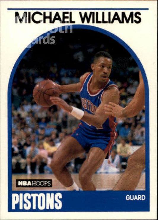 NBA 1989-90 Hoops - No 224 - Michael Williams