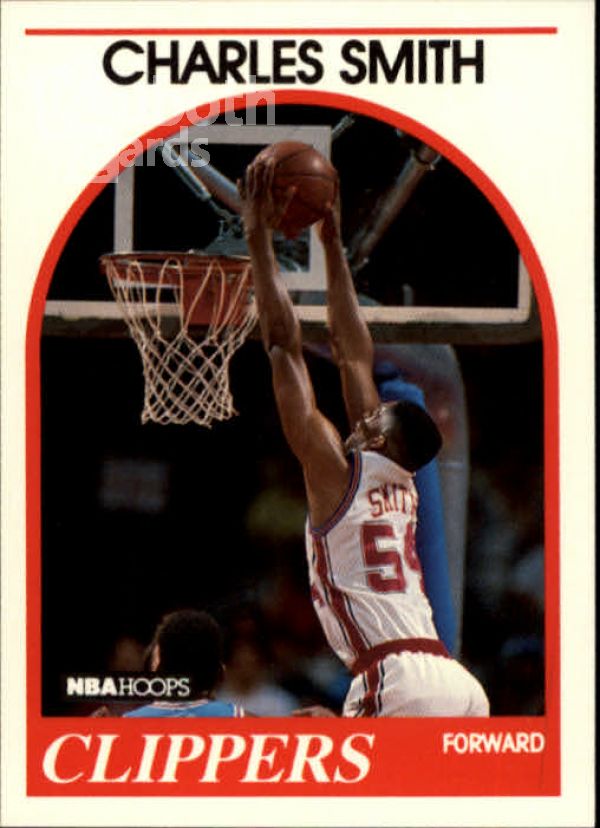 NBA 1989-90 Hoops - No. 262 - Charles Smith