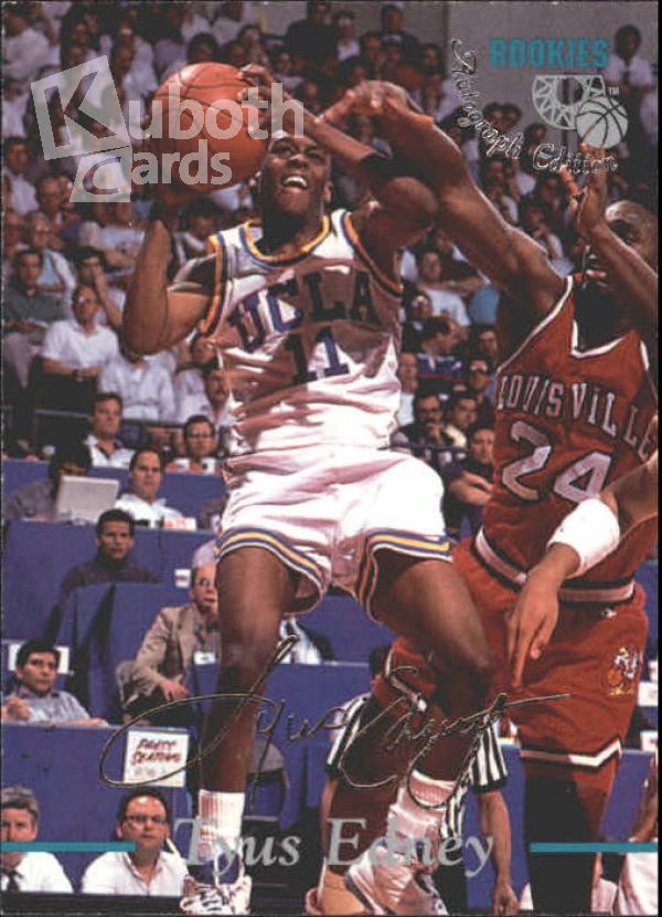 NBA 1995 Classic Silver Signatures - No 45 - Tyus Edney