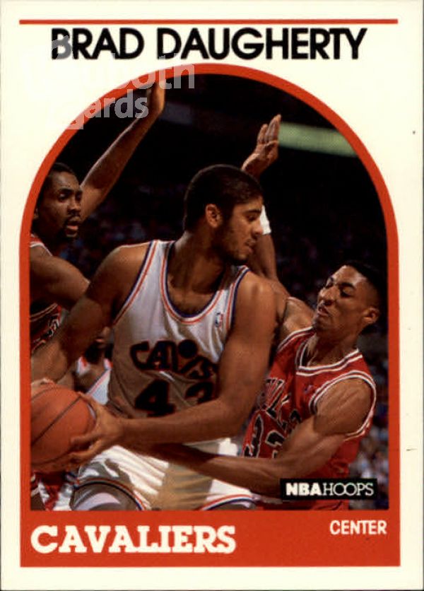 NBA 1989-90 Hoops - No 50 - Brad Daugherty