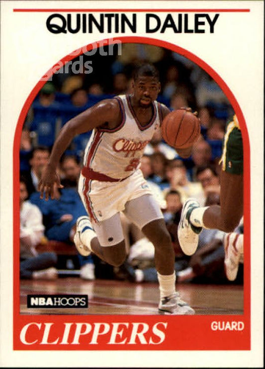 NBA 1989-90 Hoops - No 221 - Quintin Dailey