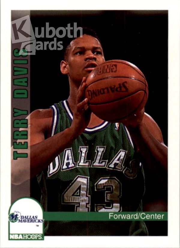 NBA 1992-93 Hoops - No 46 - Terry Davis