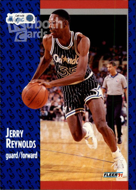 NBA 1991-92 Fleer - No 146 - Jerry Reynolds