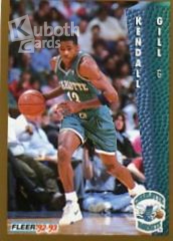NBA 1992-93 Fleer - No. 24 - Kendall Gill