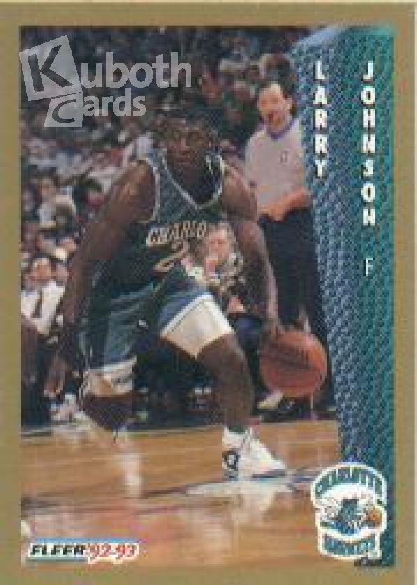NBA 1992-93 Fleer - No. 25 - Larry Johnson