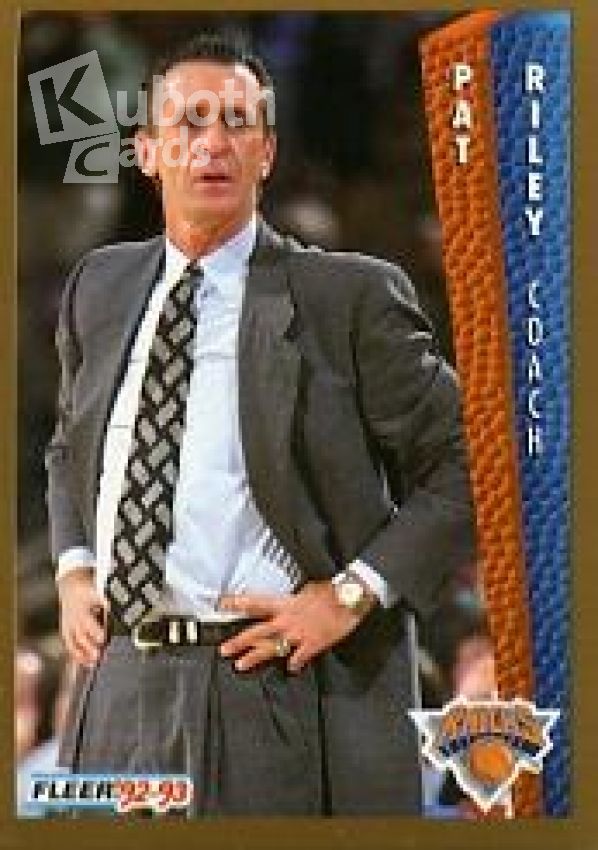 NBA 1992-93 Fleer - No 155 - Pat Riley
