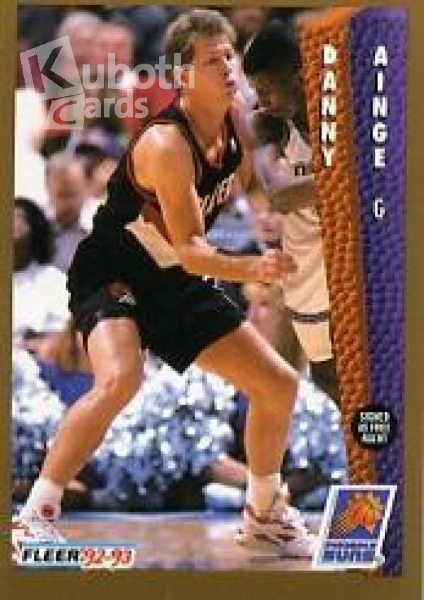 NBA 1992-93 Fleer - No. 177 - Danny Ainge