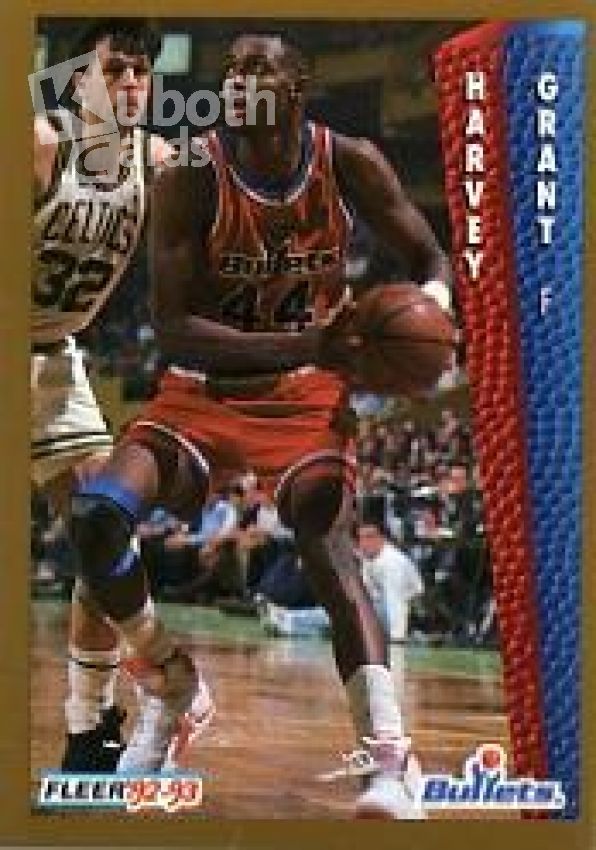 NBA 1992-93 Fleer - No. 233 - Harvey Grant