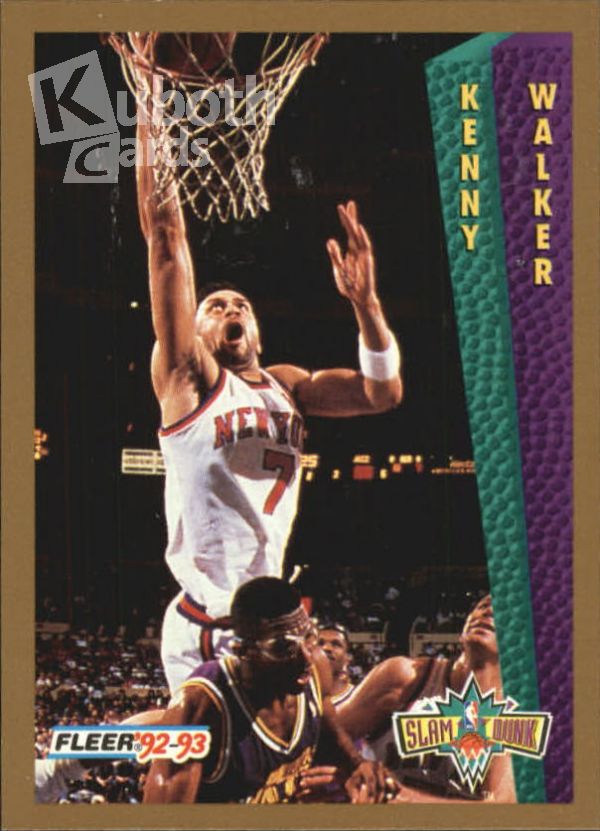 NBA 1992-93 Fleer - No 277 - Kenny Walker