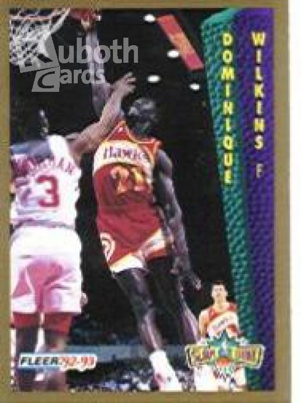 NBA 1992-93 Fleer - No 279 - Dominique Wilkins