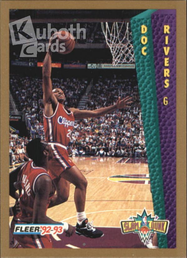 NBA 1992-93 Fleer - No. 283 - Doc Rivers