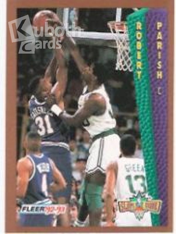NBA 1992-93 Fleer - No. 287 - Robert Parish
