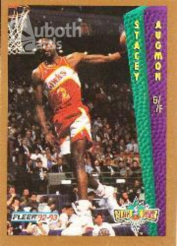 NBA 1992-93 Fleer - No. 295 - Stacey Augmon