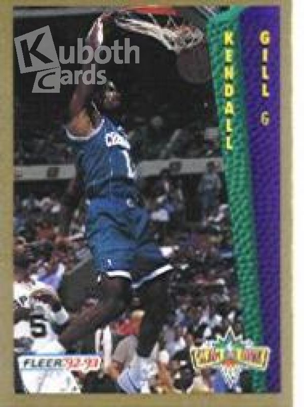 NBA 1992-93 Fleer - No. 297 - Kendall Gill