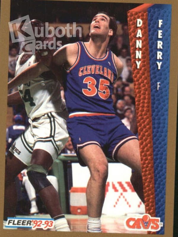 NBA 1992-93 Fleer - No 317 - Danny Ferry
