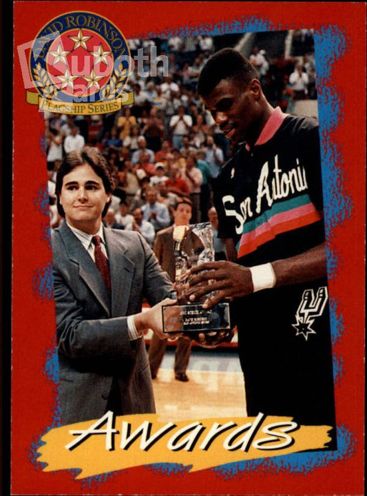 NBA 1992-93 SkyBox David Robinson - No R8 - David Robinson